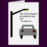Lamp post card