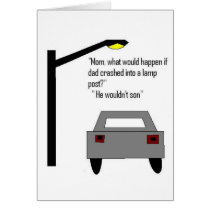 Lamp post card