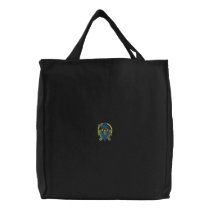 Lamp Post embroidered bags by ZazzleEmbroidery Lamp Post embroidered bags