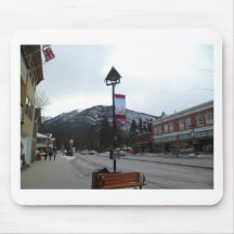 Lamppost in Banff, Alberta Mouse Pad