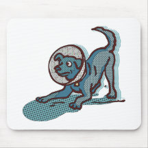 Lampshade Dog Big Dot Mouse Pads
