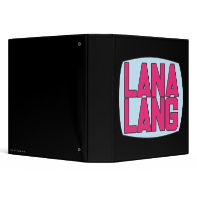Lana Lang Logo binders