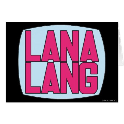 Lana Lang Logo cards