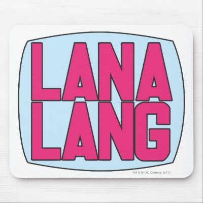 Lana Lang Logo mousepads
