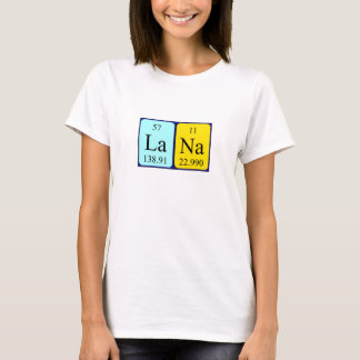 t shirts with periodic table elements