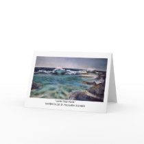 Lanai Tide Pool - Watercolor by Michaela Rohrer cards