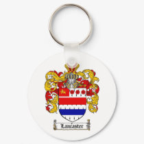 LANCASTER FAMILY CREST -  LANCASTER COAT OF ARMS keychains