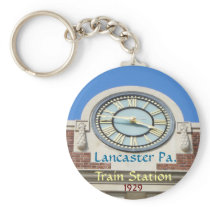 Lancaster Train Station Keychain