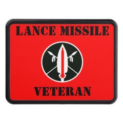 Lance Missile Veteran Tow Hitch Cover