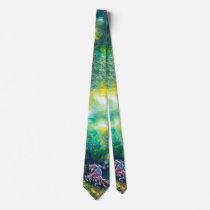 LANCELOT RIDING IN THE GREEN FOREST NECK TIES