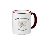 Land at your Feet Badminton Mugs