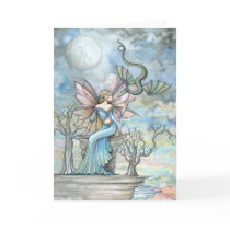 Land Beyond Fairy Dragon Greeting Card