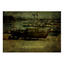 Land, Ho! Gift Tag Business Card