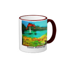 Land n sea ringer mug