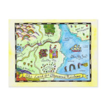 Land of a Thousand Rainbows Postcard