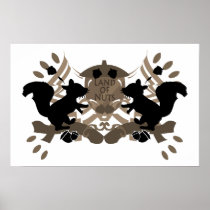 Land of Nuts Squirrel Print