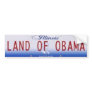 Land_Of_Obama Bumper Sticker