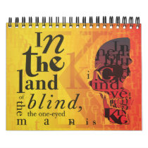 Land of the Blind Journal Wall Calendars