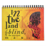 Land of the Blind Journal Wall Calendars