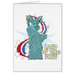 Land of the Free Corgi Card