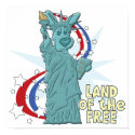 Land of the Free Corgi Poster posters