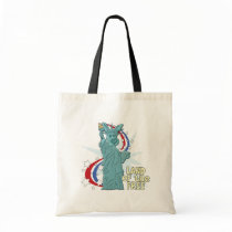 Land of the Free Corgi Tote Bag by MenagerieMayhem Land of the Free Corgi Tote Bag