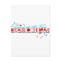 Land of the Free: Grandsons Post Card