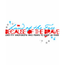 Land of the Free: Grandsons t-shirts by becauseofthebrave Land of the Free: Grandsons t-shirts