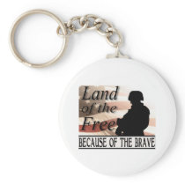 Land of the Free Keychain