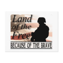 Land of the Free Postcard
