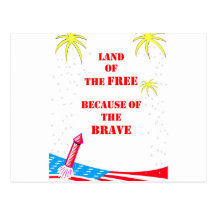 Land of the Free Postcards