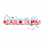 Land of the Free: Son t-shirts