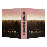 Land of The Pharaoh 3 Ring Binder