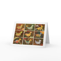 Land of Whimsical Birds: Thank You Card by daphne1024 Land of Whimsical Birds: Thank You Card