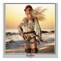"Land Pirate" Sexy Fantasy Artwork By Bryan Smoak posters