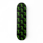 Land Recreation Symbol Skateboard - Green