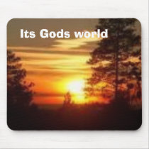 land scape, Its Gods world mousepads by ilovemonkeys2010 land scape, Its Gods world mousepads