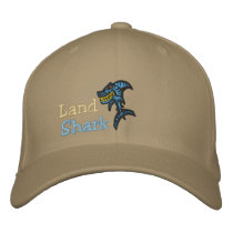 Land Shark Embroidered Baseball Cap