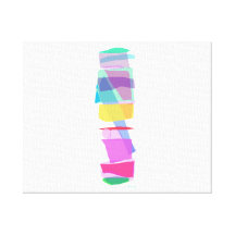 Land Stretched Canvas Print