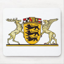 Landeswappen Baden-Wuerttemberg Mouse Pad