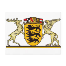 Landeswappen Baden-Wuerttemberg Postcards