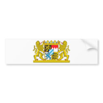 Landeswappen Bavarian Bumper Sticker