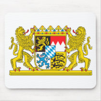 Landeswappen Bavarian Mousepads