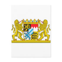 Landeswappen Bavarian Post Card