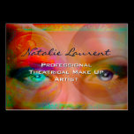 Landgridge Makeup Artist Professional  3.5" x 2.5" business cards