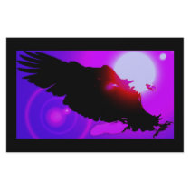 Landing Bald Eagle stationery