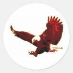 Landing Eagle - Eagle in Flight Sticker
