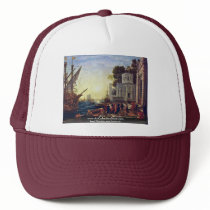 Landing Of Cleopatra At Tarsus By Lorrain Claude Hats