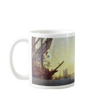 Landing Of Cleopatra At Tarsus By Lorrain Claude Coffee Mug