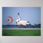 Landing of Space Shuttle Columbia (STS-94) Print